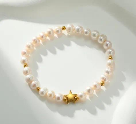 PULSERA PERLAS ESTRELLA